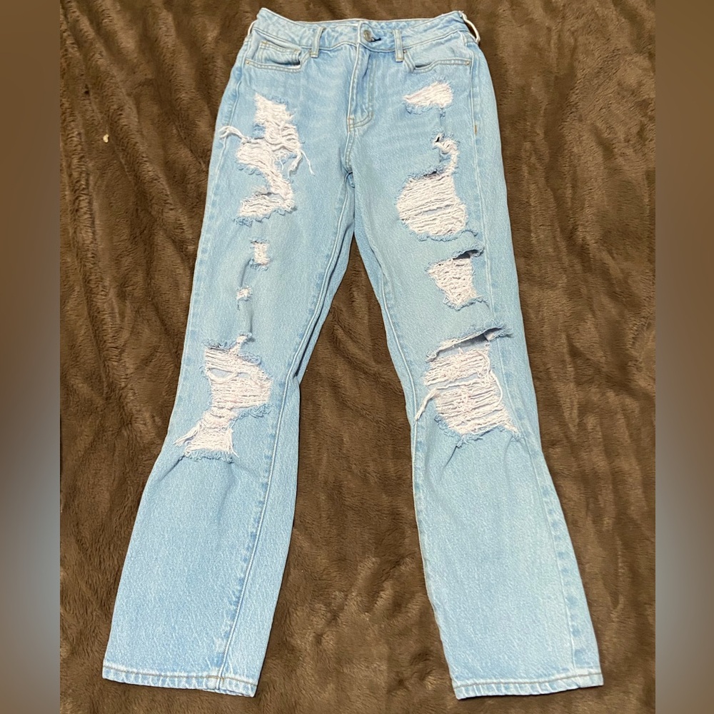 PacSun Distressed Mom Jeans